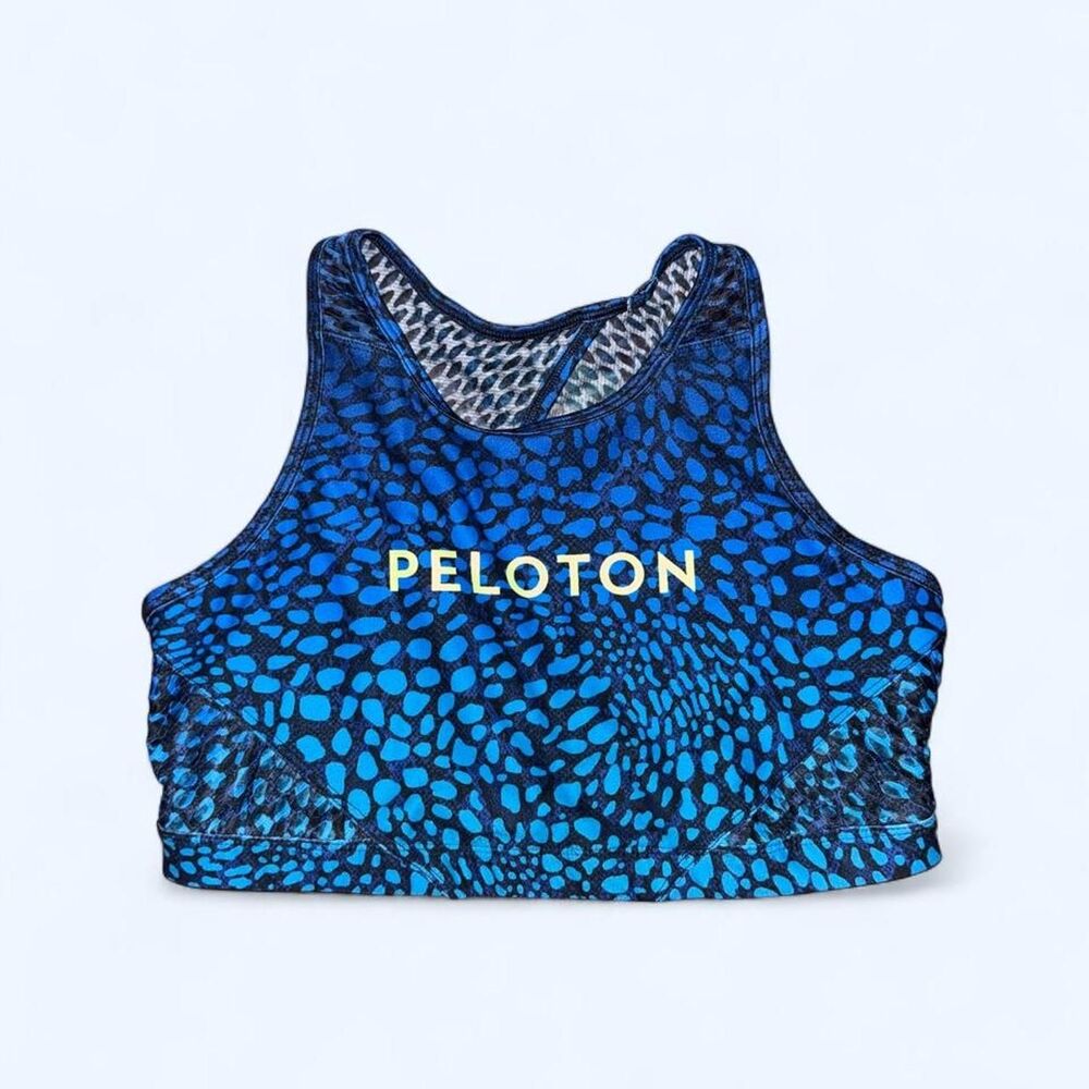 Peloton x WITH (Wear It to Heart) "Wild Kite" High Neck Sports Bra
